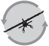 Aircraft movement Aileron 1