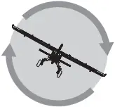 Aircraft movement Aileron 2