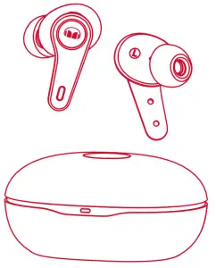 MONSTER MH22002 Clarity 80 ANC Earbuds