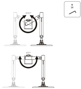 Adjusting Arm Swivel