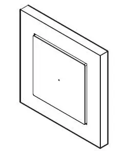heatit RAL9010 Z-Push Wall Controller image