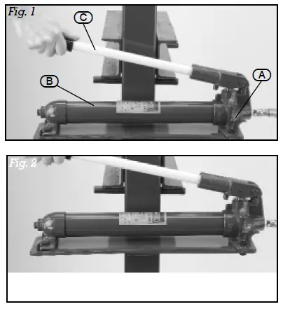DRAPER 58158 10 Tonne Hydraulic Floor Press fig 2