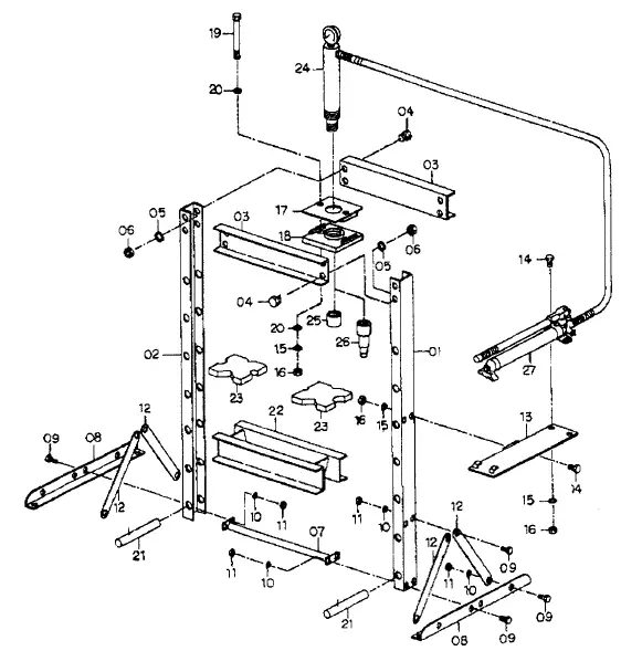 DRAPER 58158 10 Tonne Hydraulic Floor Press fig 5