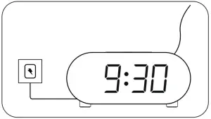 Connect to the mains