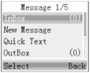 Diga-Talk D2-1000U Digital Mobile Radio - Message