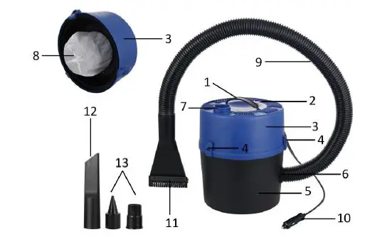 emerio WD-126942.1 Wet and Dry Vacuum Cleaner fig 1