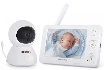 SECTEC ST-BM288-2M-5 1080P FULL HD Baby Monitor