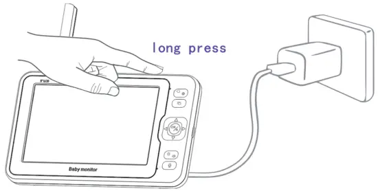 Connect the camera to the Monitor