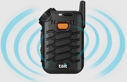 Tait TWX500 Axiom Stand-Alone Broadband Wearable and Radio Speaker Mic