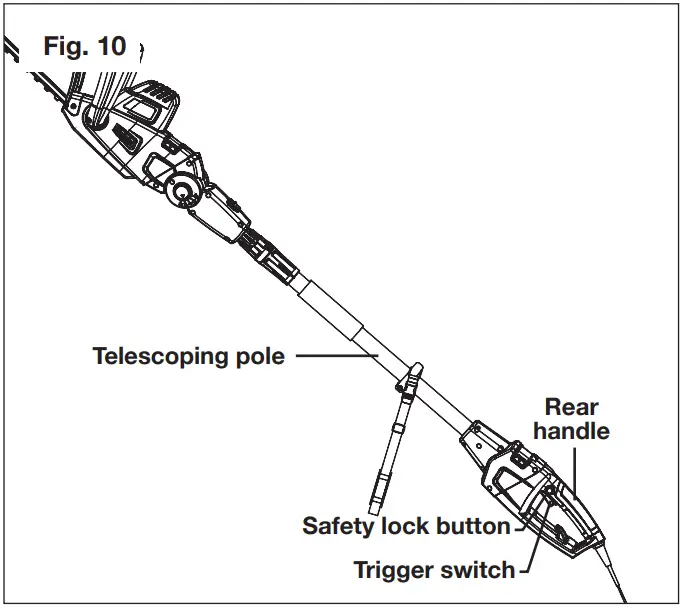 SUNJOE SJH904E RM Electric Ple Hedge Trimmer - Fig 10