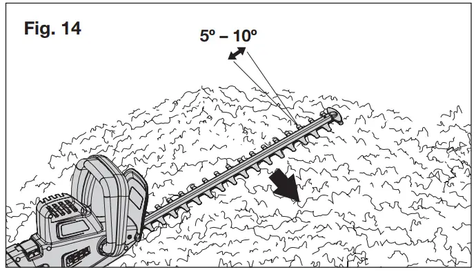 SUNJOE SJH904E RM Electric Ple Hedge Trimmer - Fig 13