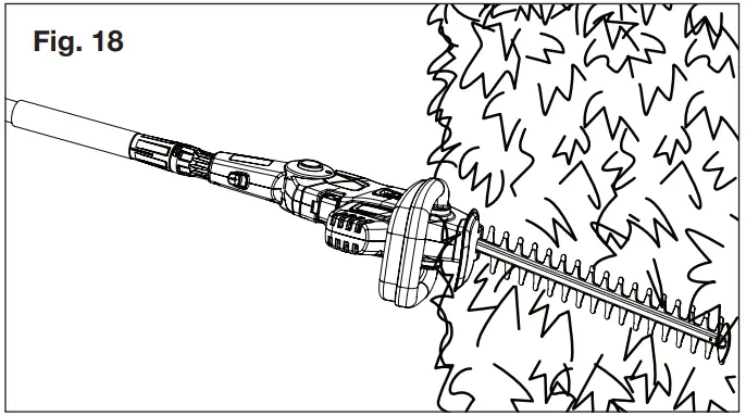 SUNJOE SJH904E RM Electric Ple Hedge Trimmer - Fig 16