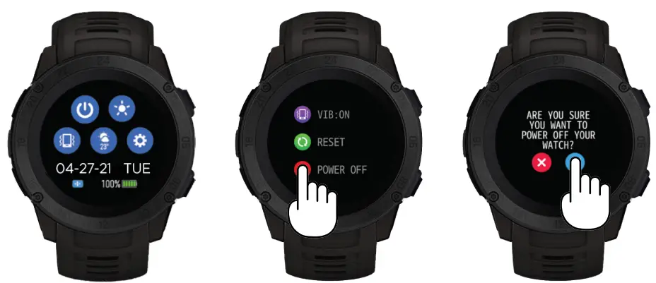 ITECH Gladiator 2 Smartwatch - Power