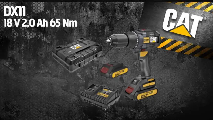 Cat Dx11 Cordless Drill Driver User Manual