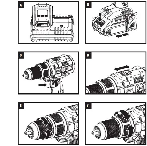 CAT DX11 Cordless Drill Driver fig 2
