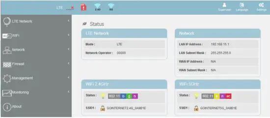 Gemtek WLTFGT 145ACN LTE Indoor CPE - Easy Setup 2