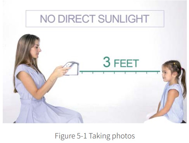 AI OPTIC C10 Vision Screener - Measurement Procedure 1