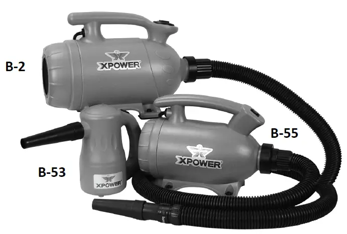 XPOWER B-2 Pro-At-Home Pet Dryer + Vacuum fig 7
