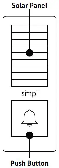 smpl F2 Solar Doorbell fig 1