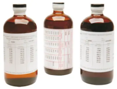 elcometer 2350 Viscosity Flow Cups - CALIBRATION OILS