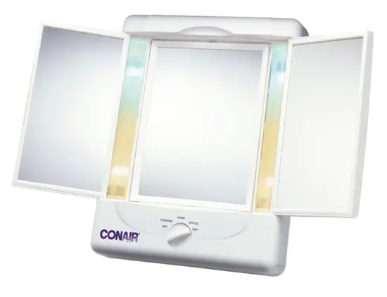 CONAIR TM7L Two-Sided Lighted Makeup Mirror