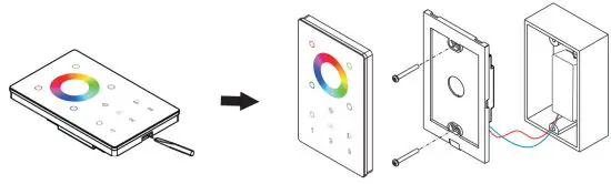 GMLighting RGBW-DMX-WC RGBW DMX Master Controller - POWER