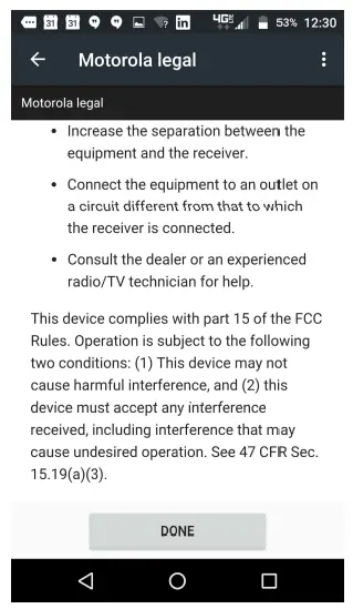 motorola T56YS4 Mobile Phone Fig5