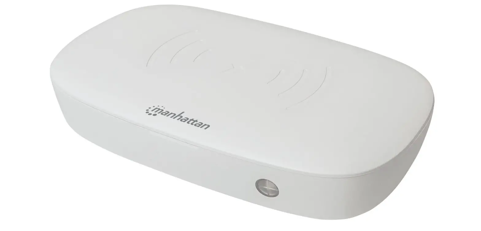 Manhattan 102407 Phone Sanitizer With Qi Wireless Charger Instructions