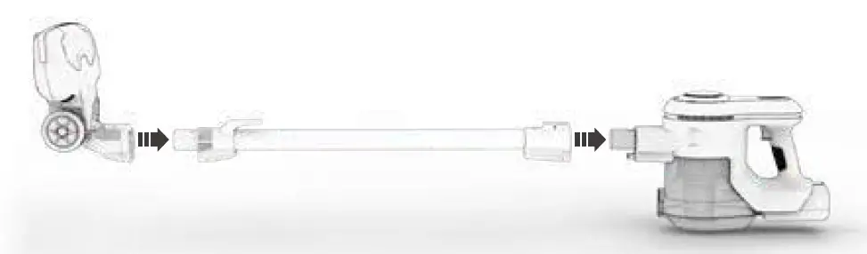 EASINE- H70- Cordless -Stick -Vacuum -Cleaner -3