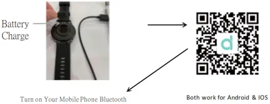 AROMA I9Y Sports Smart Watch - APP