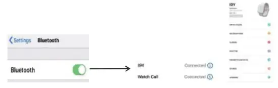 AROMA I9Y Sports Smart Watch - Bluetooth