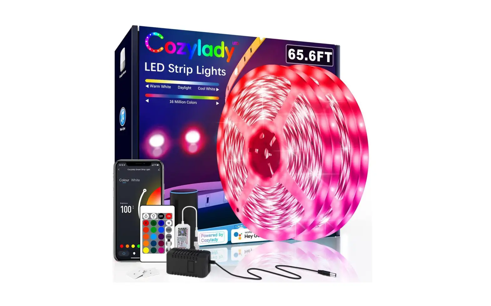 Cozylady W001 Led Lights Strip Instructions