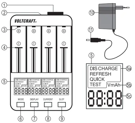 VOLTCRAFT IPC-3 Round Cell Charger-fig3