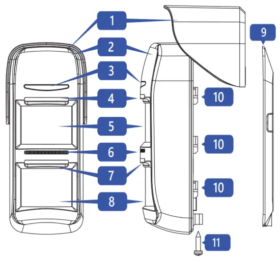 U PROX PIR Outdoor Wireless Outdoor Motion Detector -