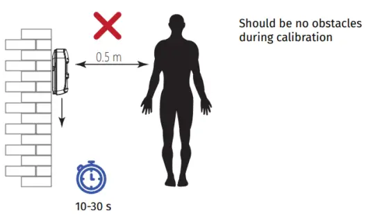 U PROX PIR Outdoor Wireless Outdoor Motion Detector - MASKING CALIBRATION