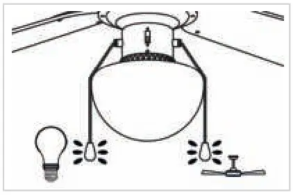 bESTRON DHB42W Ceiling Fan - Operation General 1