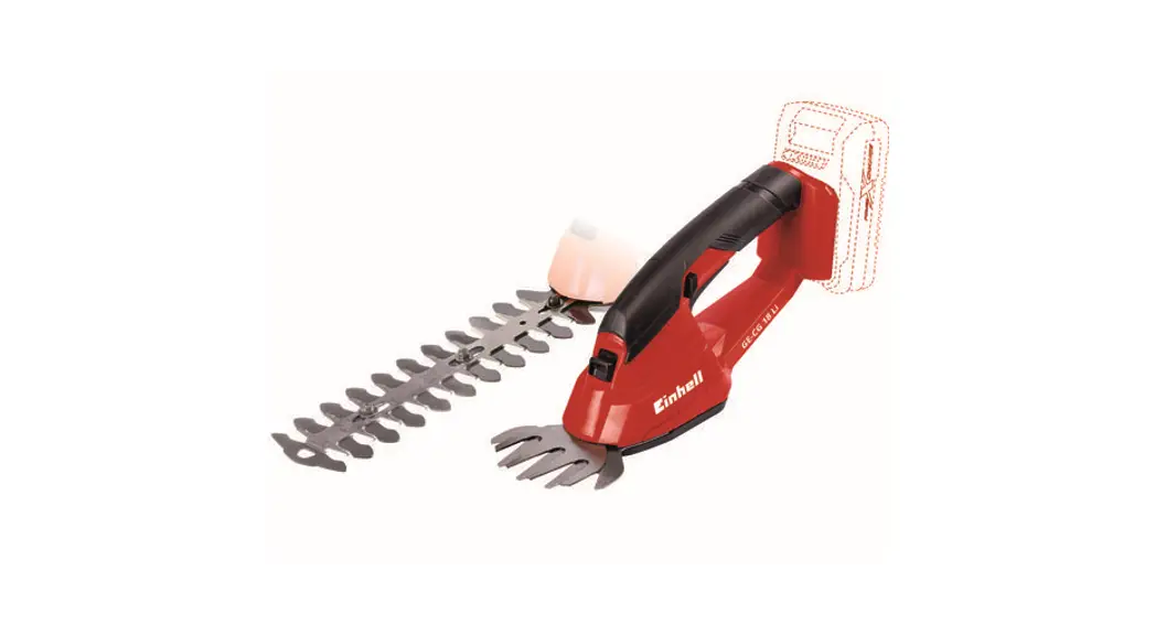 Einhell Ge-cg 18 Cordless Grass And Shrub Shears Instruction Manual