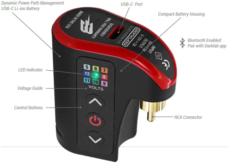 darlab Lightning Bolt Machine Battery - OVERVIEW