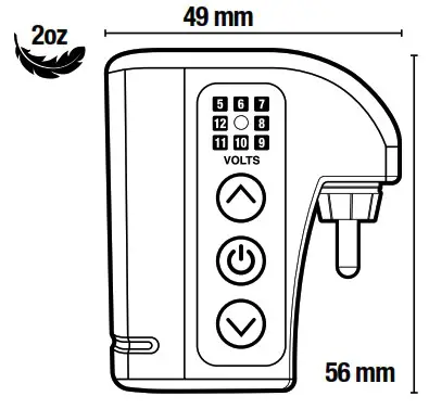 darlab Lightning Bolt Machine Battery - SPECIFICATIONS