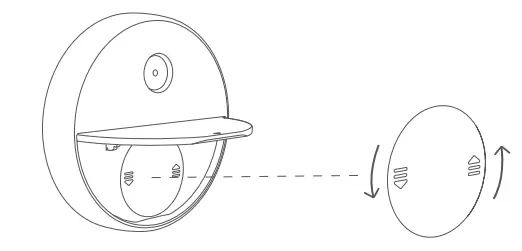 qingping CGG1T Temperature and RH Monitor - Insert or Replace Battery