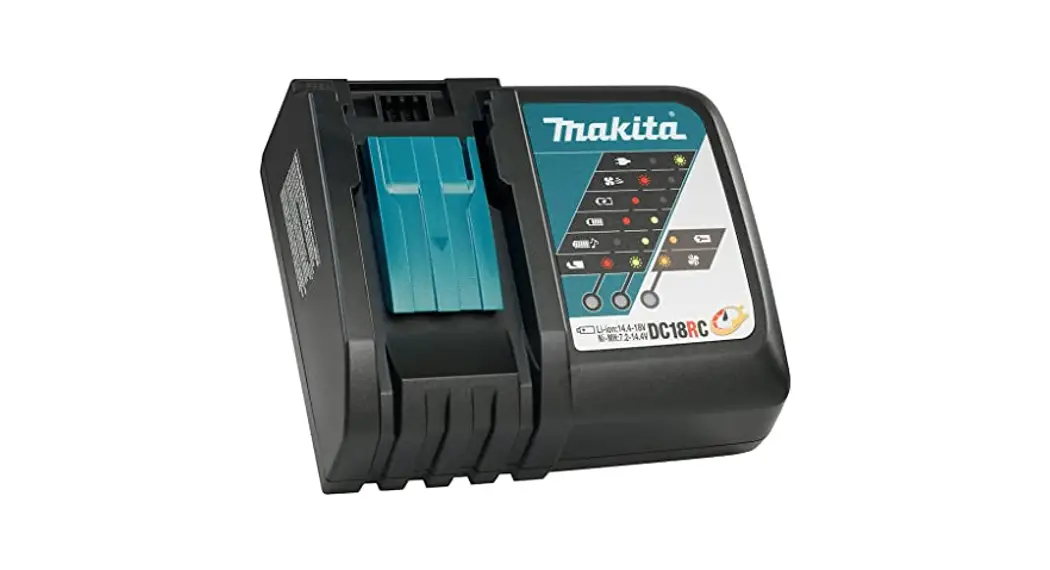 Makita Dc18rc 18v Lxt Lithium-ion Rapid Optimum Charger Instruction Manual