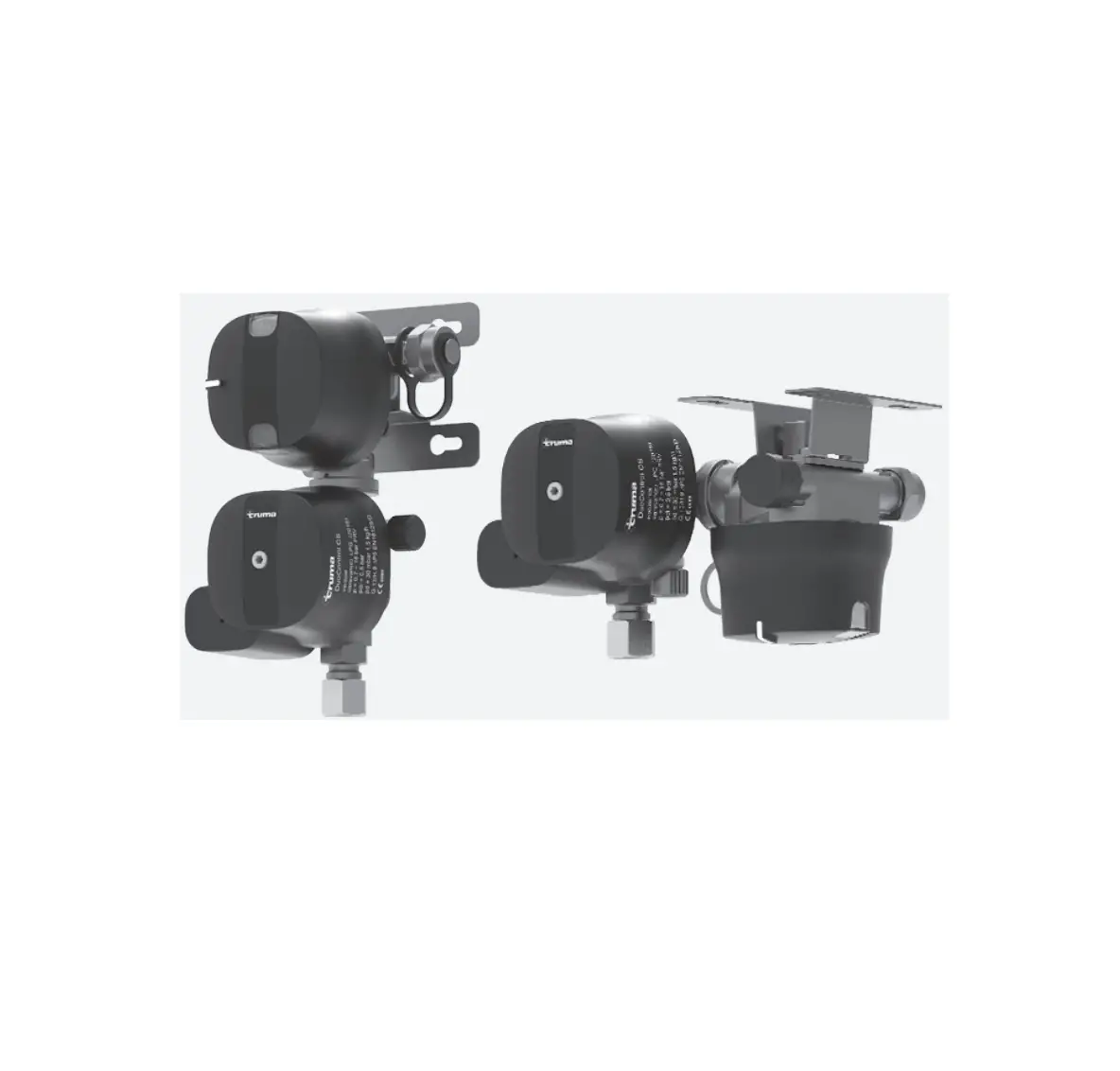 Truma Duocontrol Cs Gas Pressure Regulator With Crash Sensor For Two-cylinder Instruction Manual