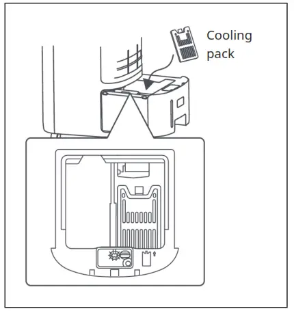 KLARSTEIN 10036067 IceWind Max Air Cooler - Cooling pack