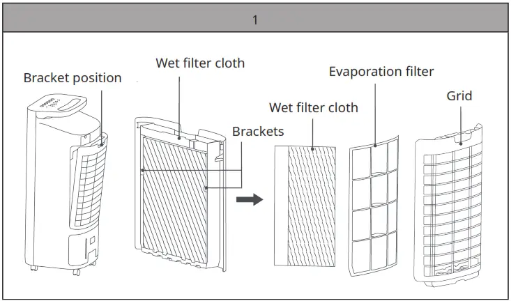 KLARSTEIN 10036067 IceWind Max Air Cooler - fig