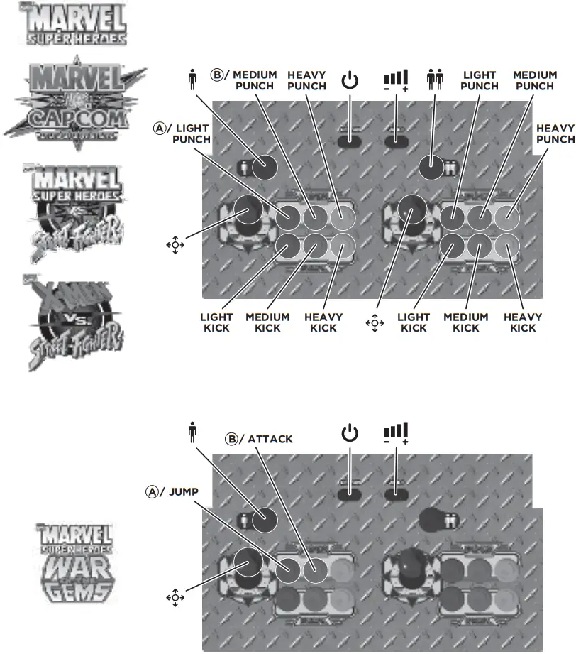 MARVEL GOLDEN TEE 98 Arcade Machine - Fig 1