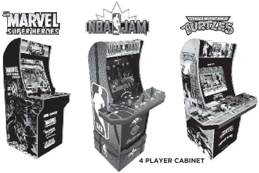 MARVEL GOLDEN TEE 98 Arcade Machine - Fig