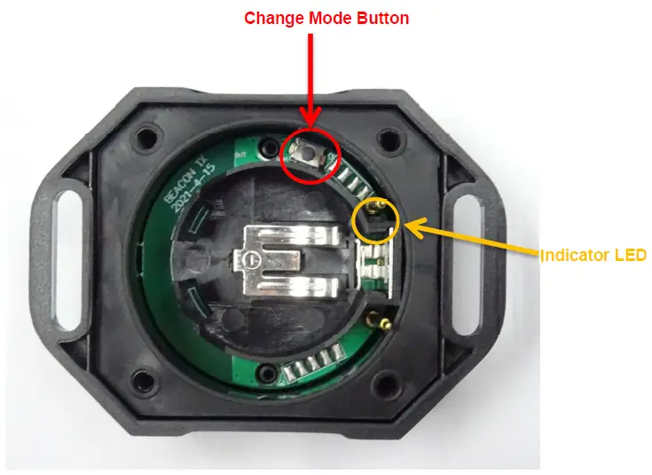 RODSUMWIRELESS AC-BLE-T110T Aroco Wireless Beacon with Vibration Detection fig 1