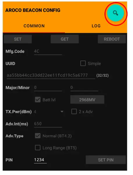 RODSUMWIRELESS AC-BLE-T110T Aroco Wireless Beacon with Vibration Detection fig 7