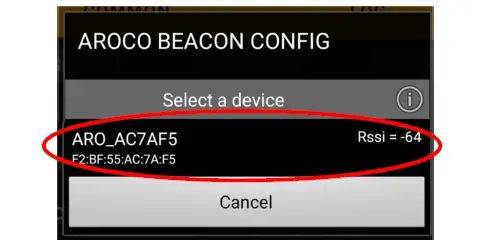 RODSUMWIRELESS AC-BLE-T110T Aroco Wireless Beacon with Vibration Detection fig 8