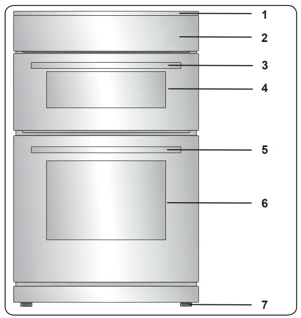 SHARP KF 66DVDD04IM1 EN Cooking - List of Components